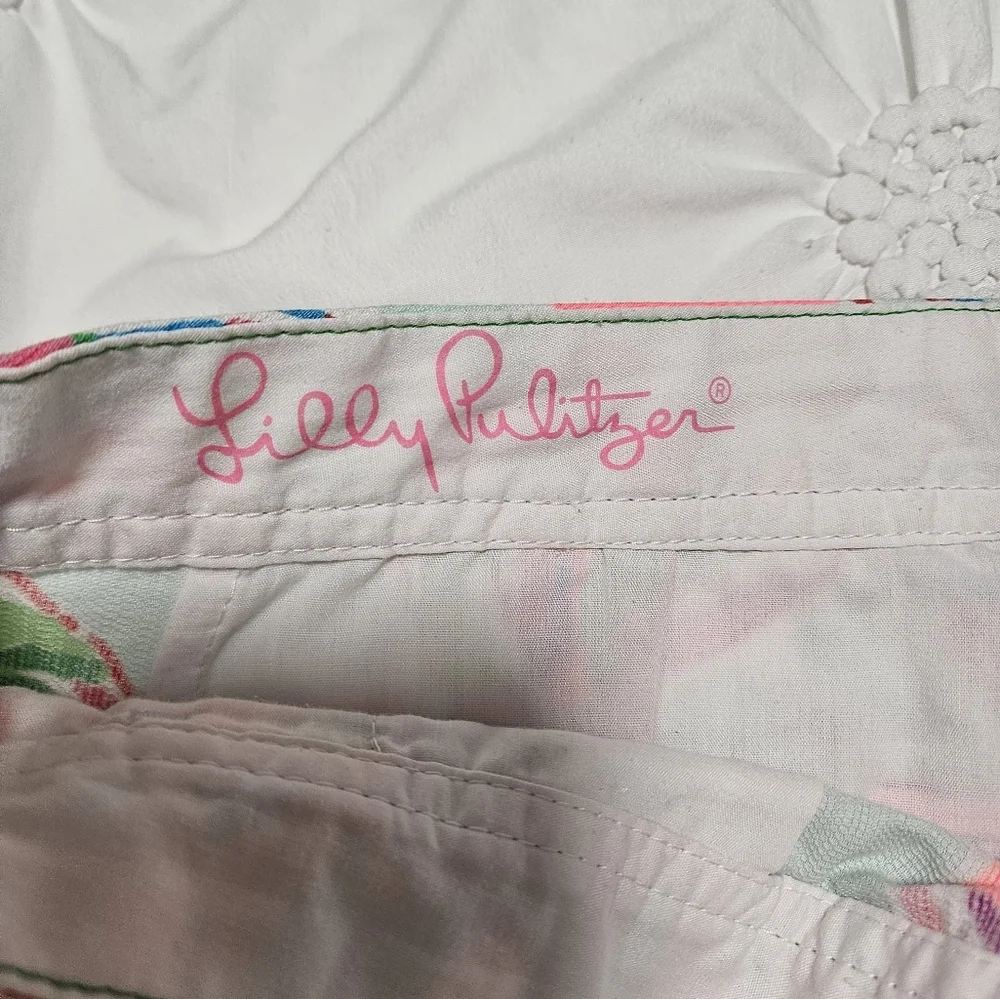 Lilly Pulitzer The Buttercup Scalloped short - Picture 6 of 7